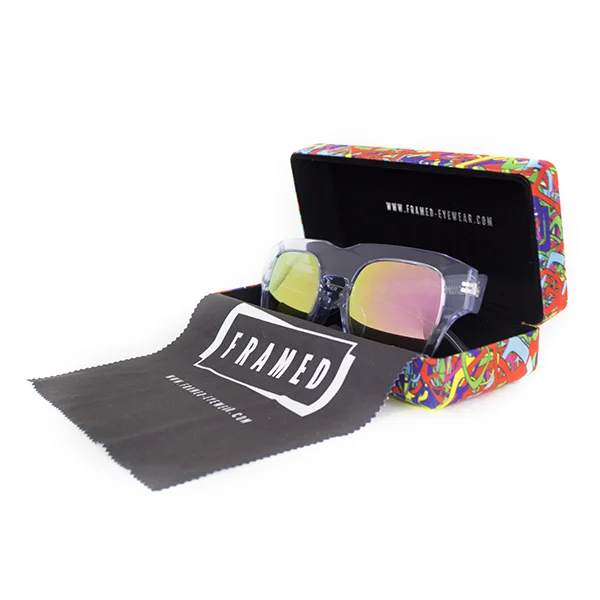 The Dagger Sunglasses in Crystal Clear