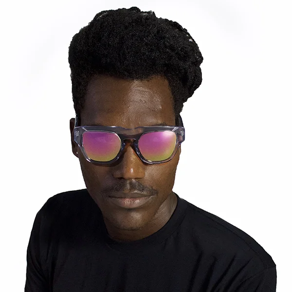 The Dagger Sunglasses in Crystal Clear