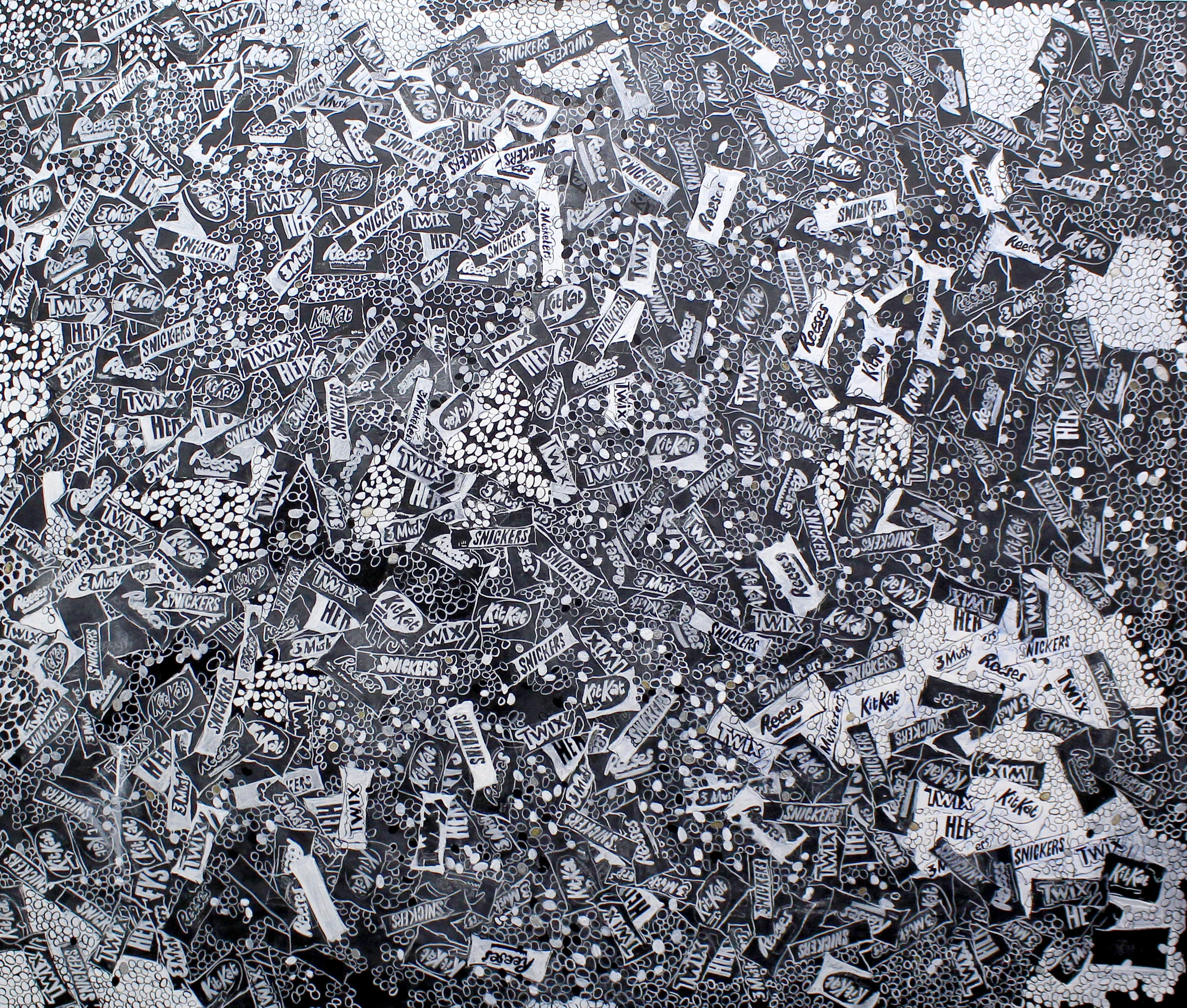 Communion. 6'x5' Acrylic on Canvas.