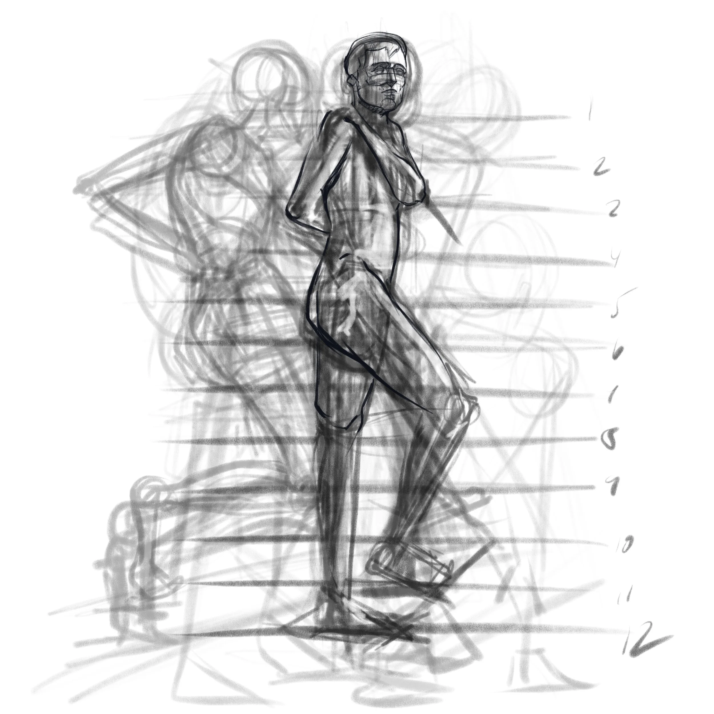 Robert, Figure Drawings