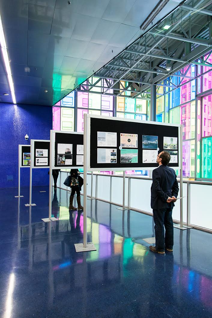 Un résumé du projet Entremise a aussi été exposé au Palais des congrès durant l'événement.