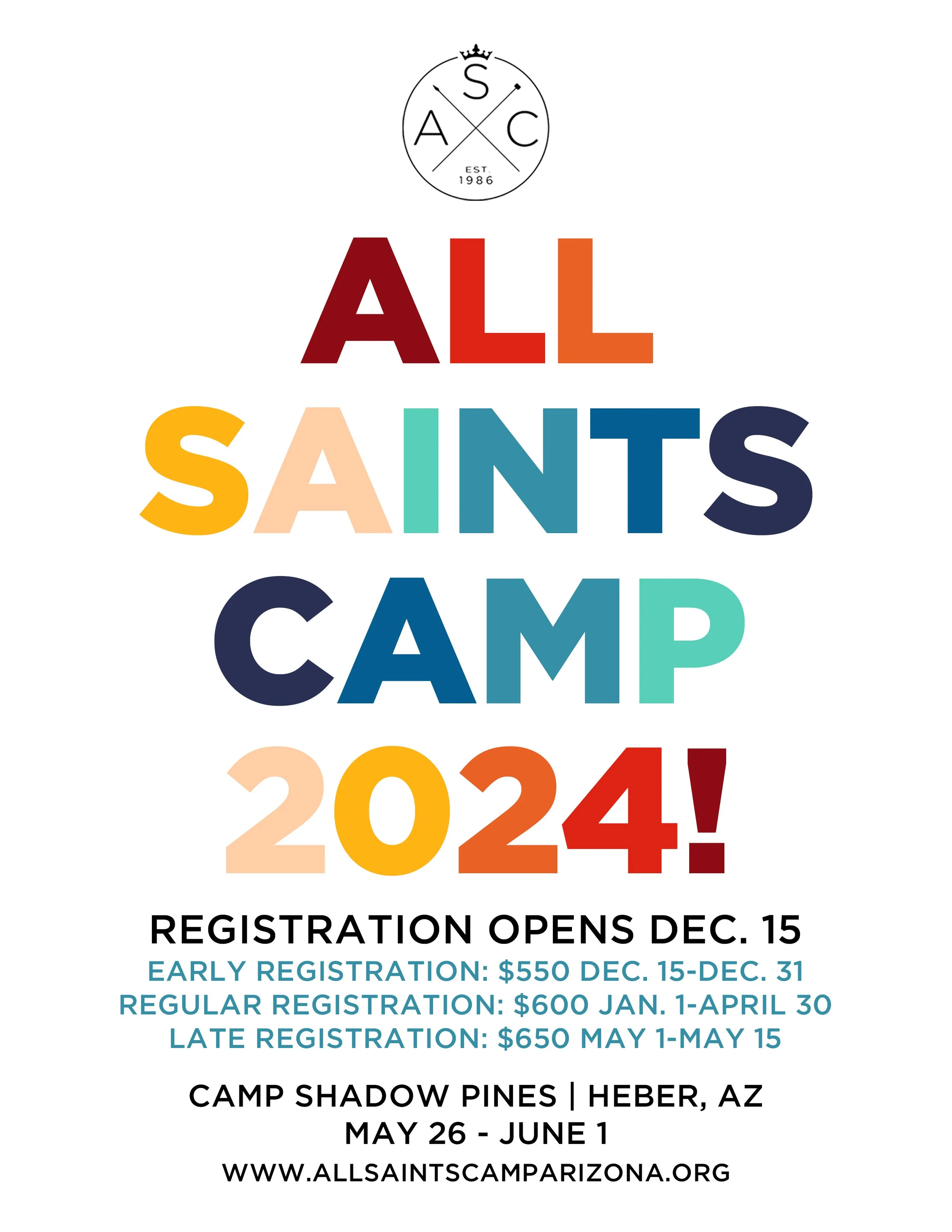 About — All Saints Camp