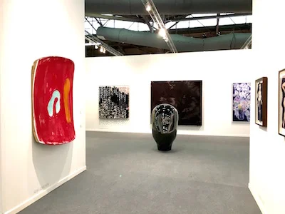 Walking into Art New York at Pier 94