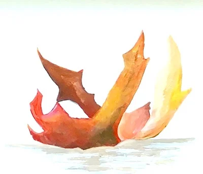 Fall Leaves VI 6x6