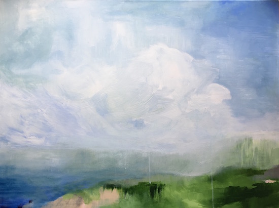 Countryside Sky 30x40 blue green cloud painting-Hannah-Lowe-Corman-Mindfulness-Painter.jpg
