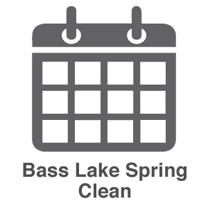 Bass Lake Spring Clean