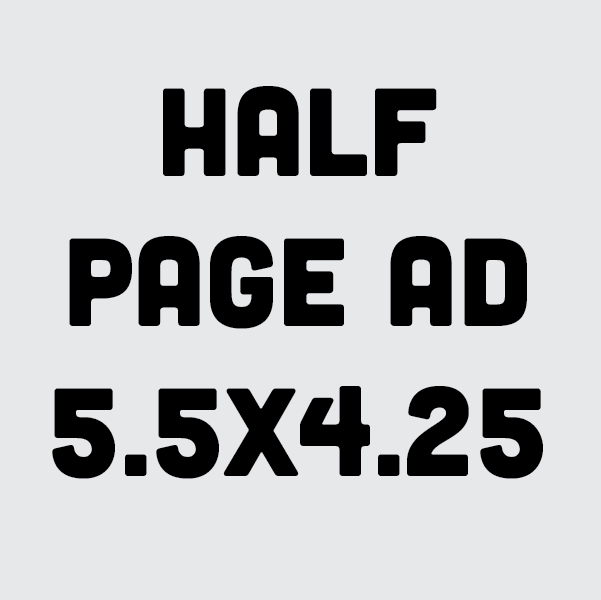 Home Program | Half Page Ad