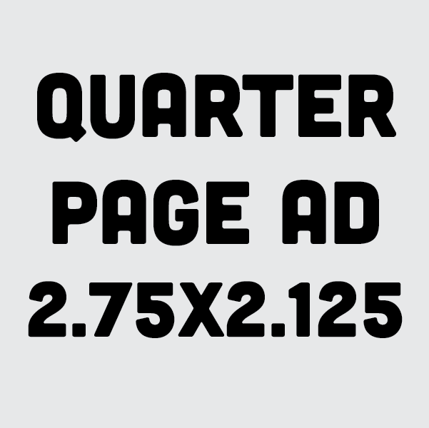 Home Program | Quarter Page Ad