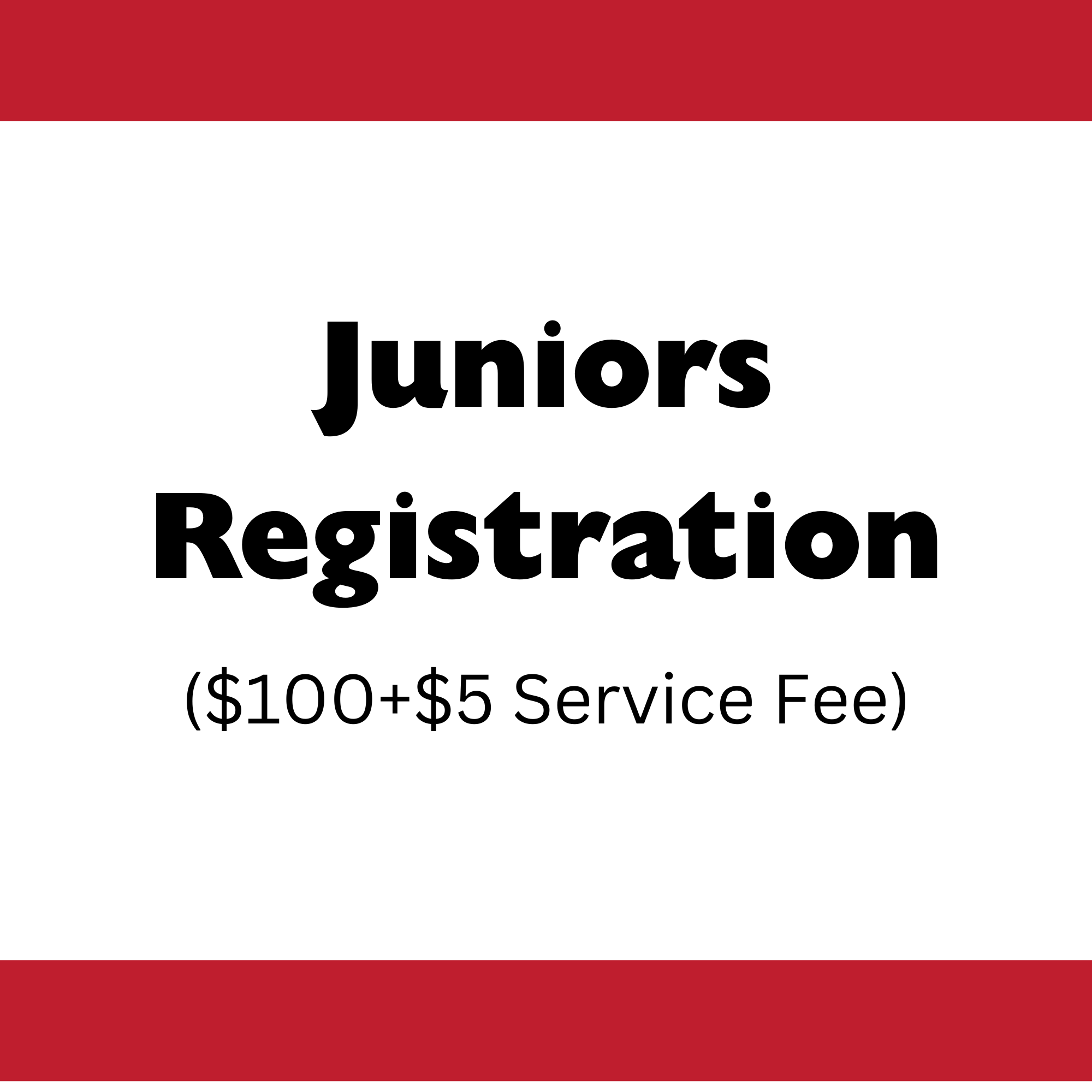 Juniors Registration