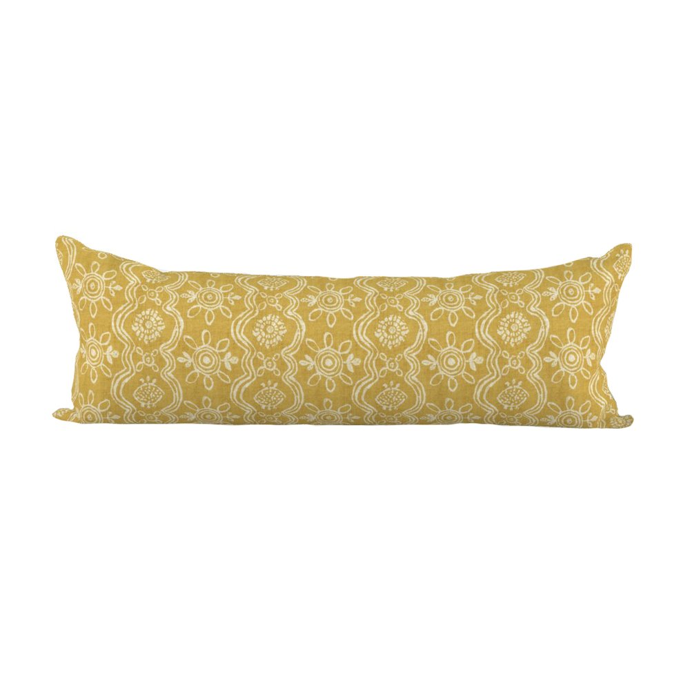 Cloud Throw Pillow in Goldenrod - Ethical Home Decor