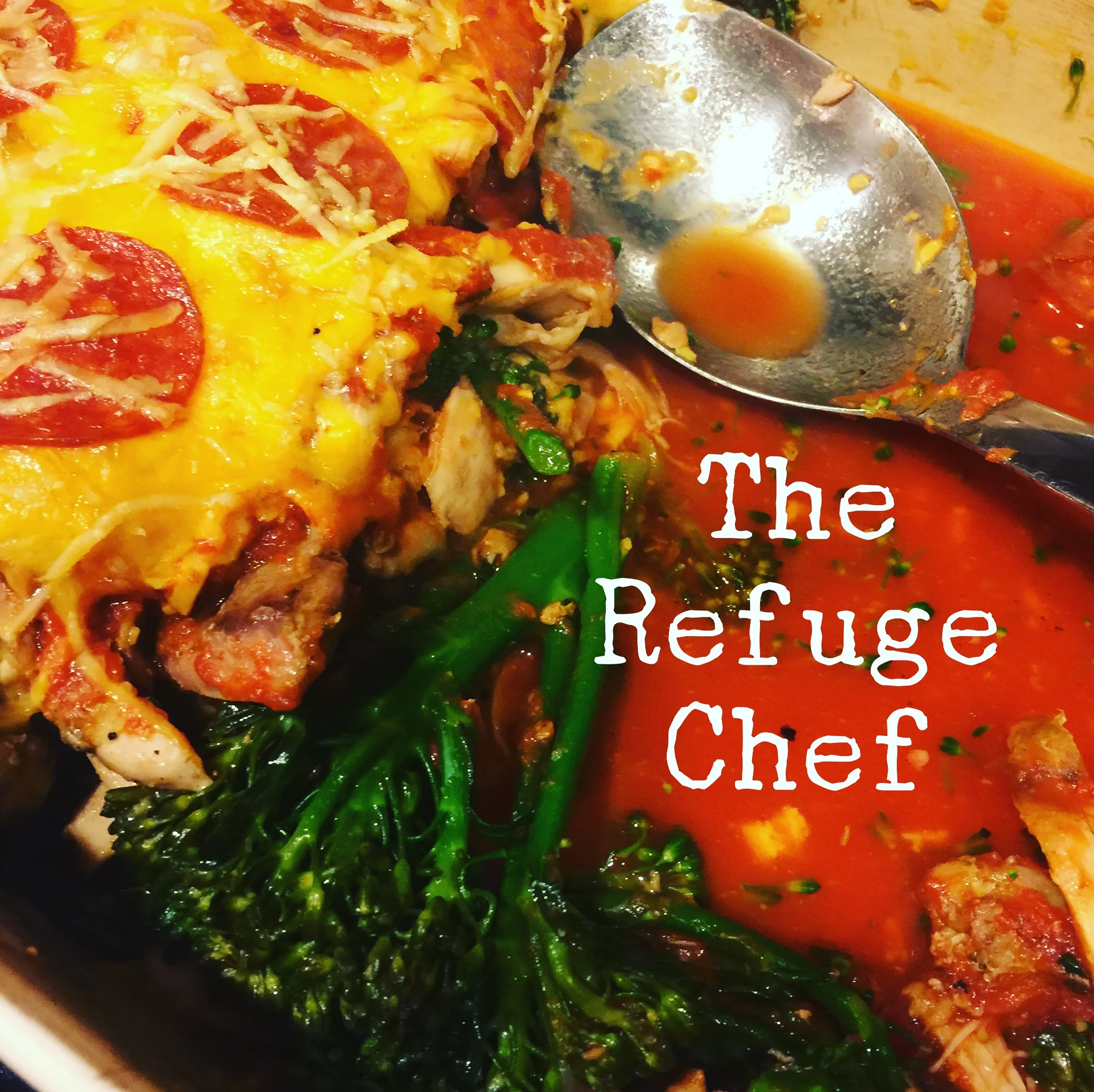 Chicken Broccoli Pizza Bake (Paleo & Keto)