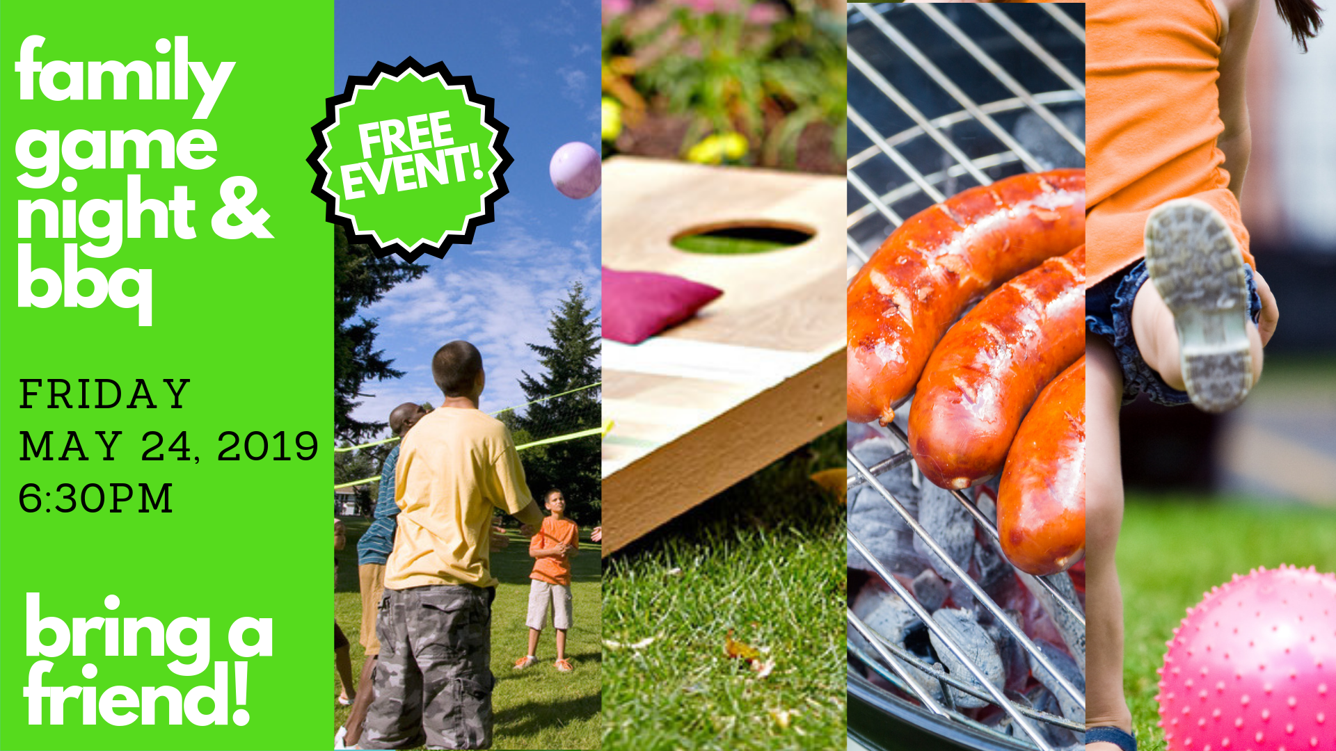 Family Game Night - May 24th at 6:30!!!