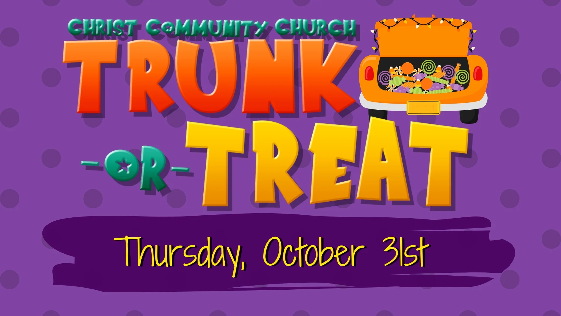 Trunk or Treat