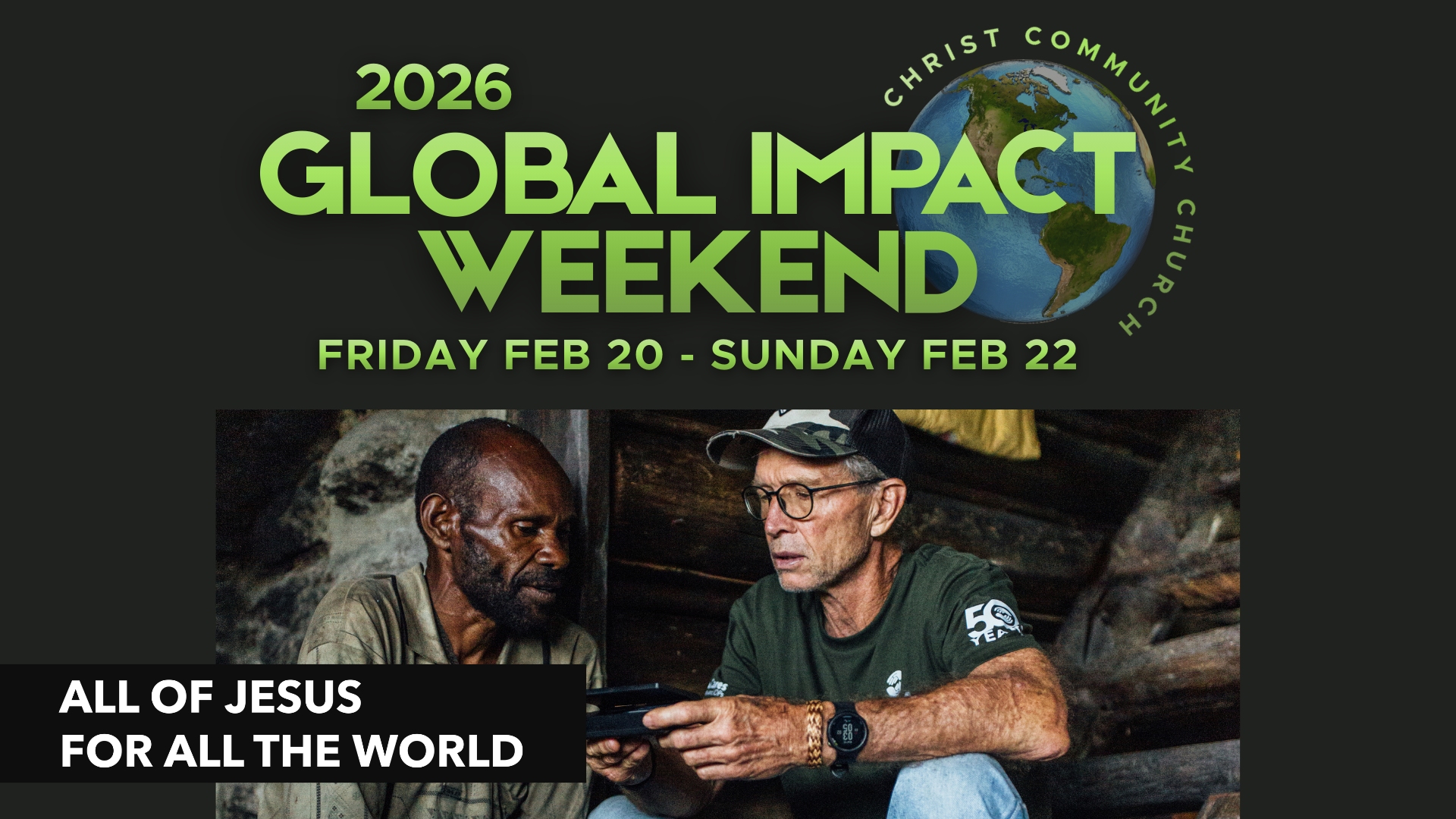 Global Impact Weekend 2026