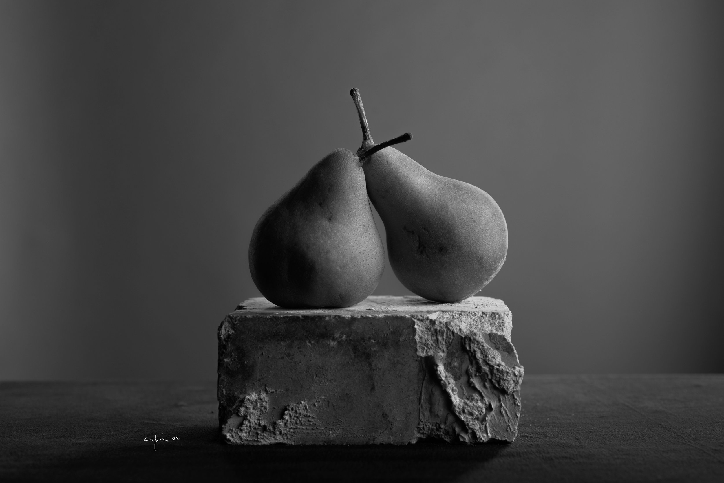 Pears in the Studio