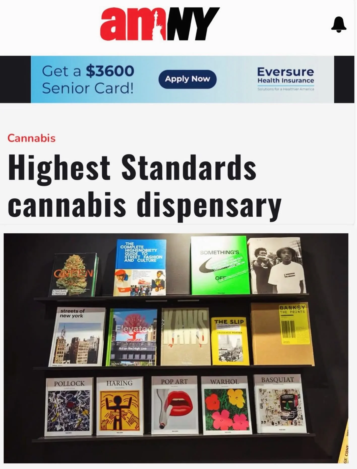 AM NY got a sneak peek @higheststandardsny where culture and cannabis collide. Official opening today
Link in bio
.
.
.
#retail #thingstodonyc #shopping #fidi #opening