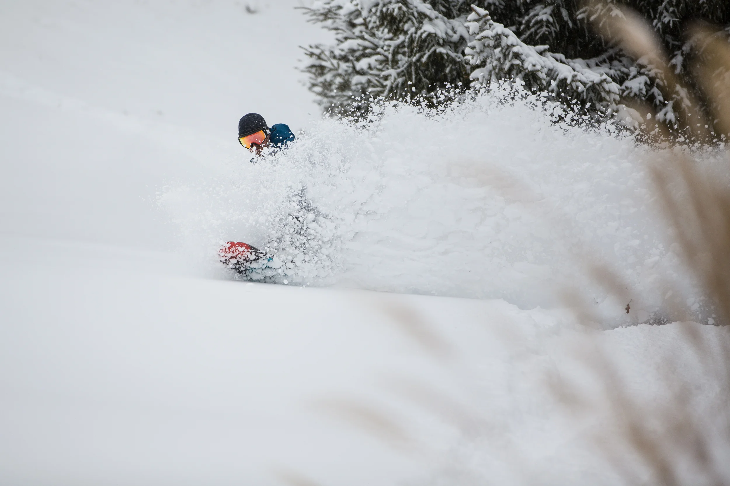 Brian Skorupski proving that powder days do exist at Yawgoo!