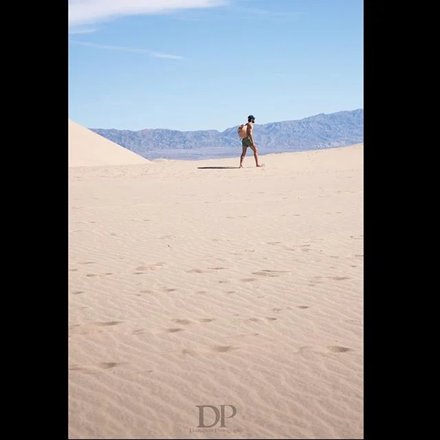 Exploring the sand dunes in #deathvalleynationalpark with @fortyhourworkyear 3 years ago! #adventure #adventurethatislife #nationalpark #explore #getoutstayout #nature #camping #lifestyle #lifestylephotography #adventurelifestylephotography #hike #hi