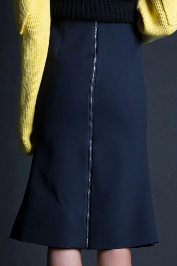 beulah navy and yellow laceup skirt back.jpg