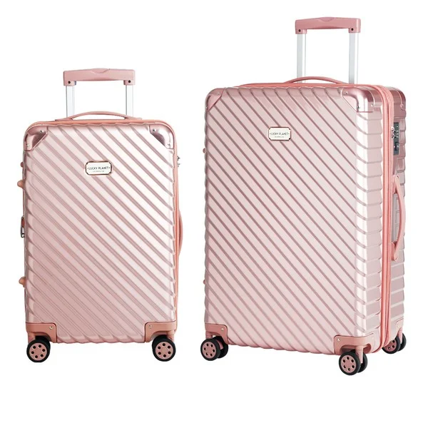 Lucky Planet Stark Luggage set Pink.jpg