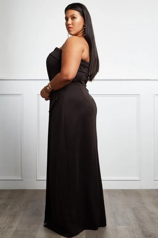 eshe black tuxedo curvy dress side.jpg