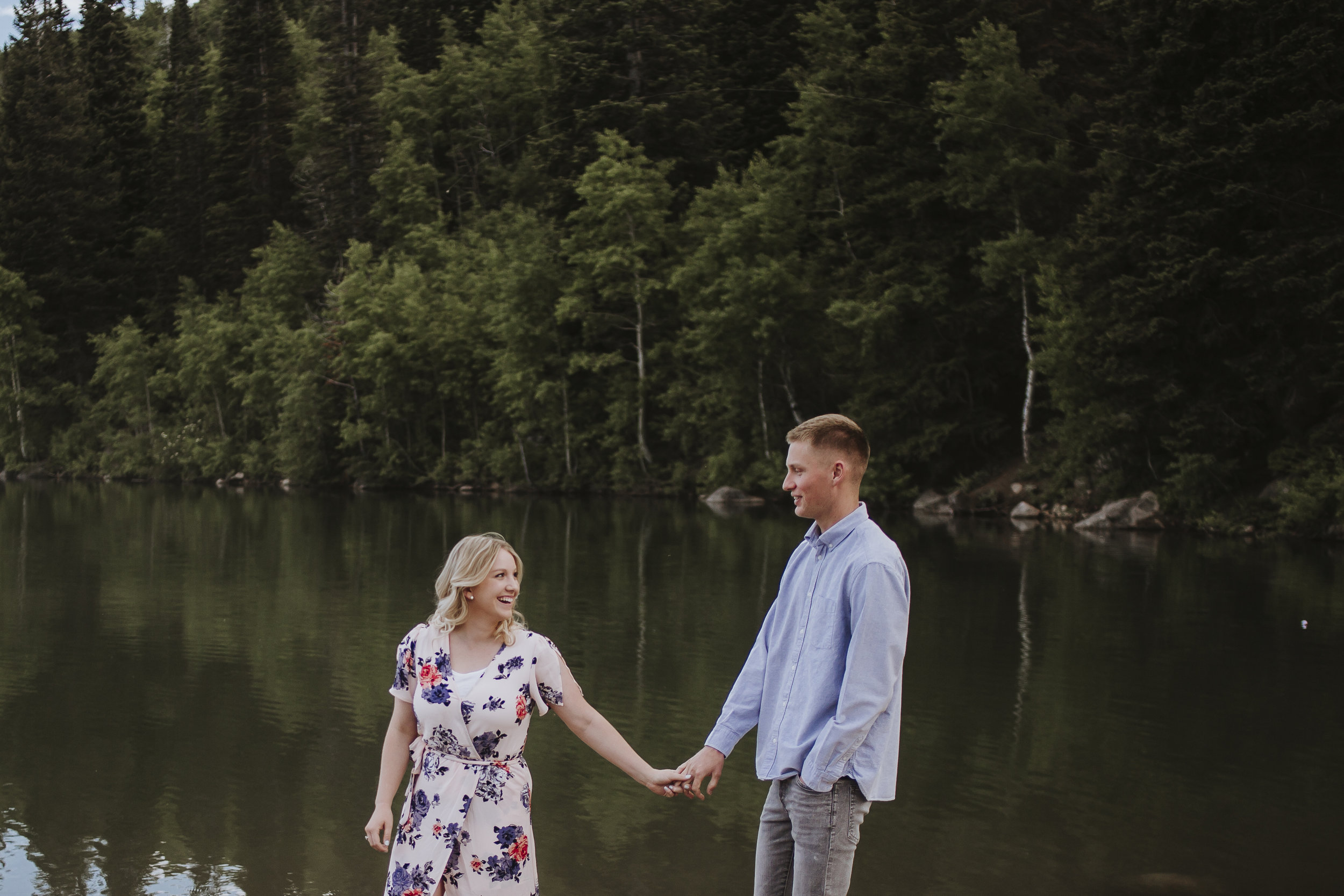 Brian &amp; Julia Engagements | Silver Lake Flat | Utah Engagement Photographer