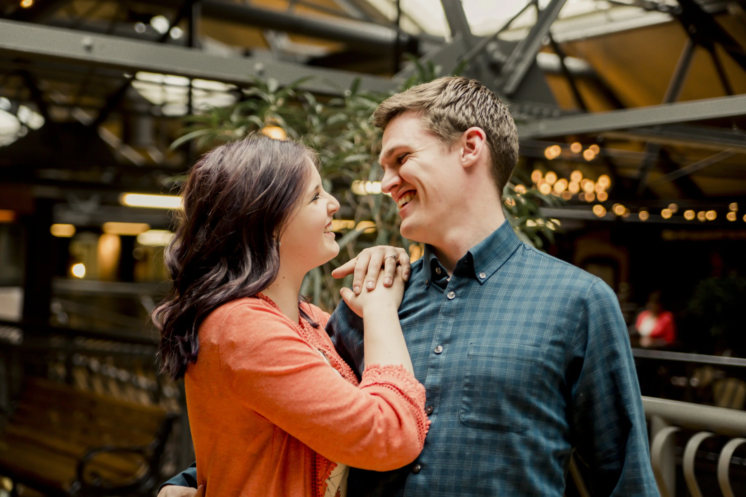 Aimee & Josh Call | Trolley Square | Couples Photographer
