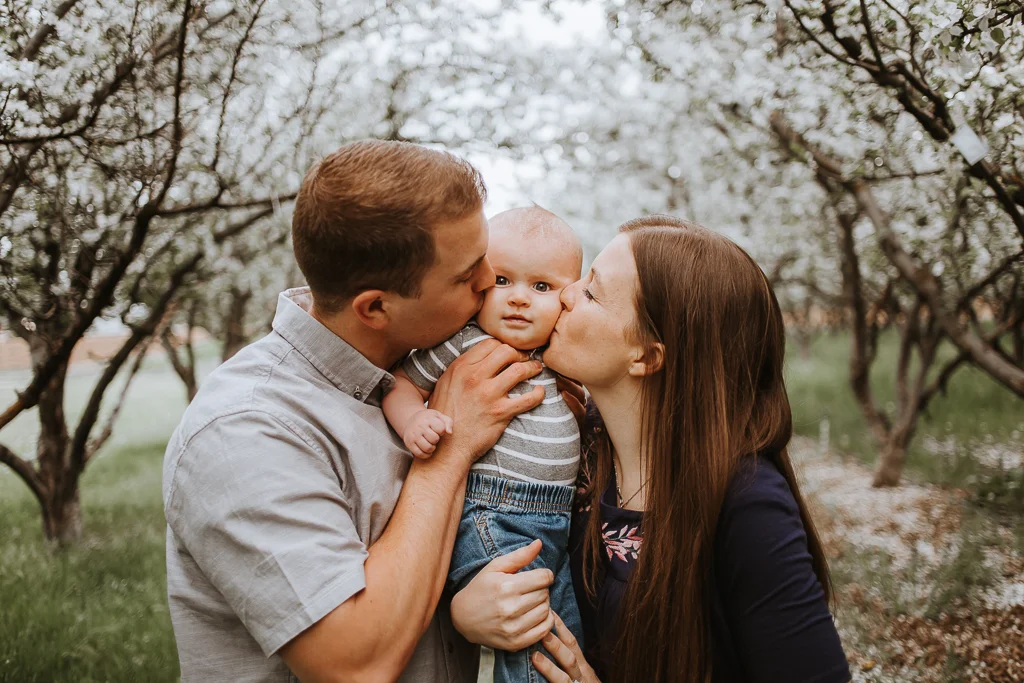 Burton Family | Provo Orchard | Utah Photographer