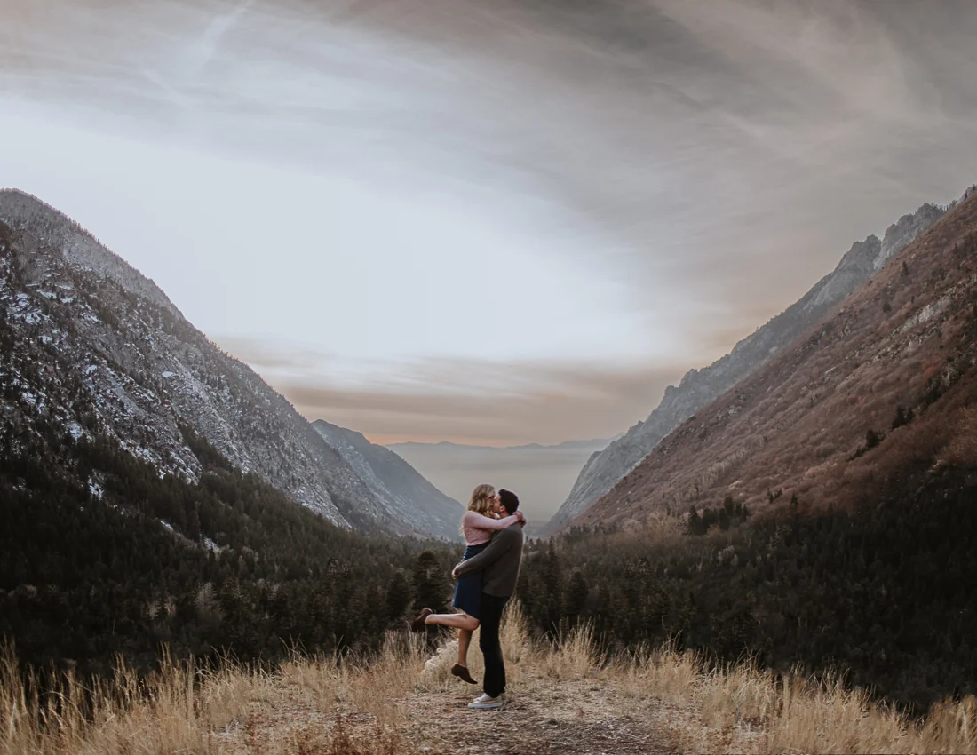 Ryan + Renae | Couples Session | Little Cottonwood Canyon | Utah Wedding Photographer