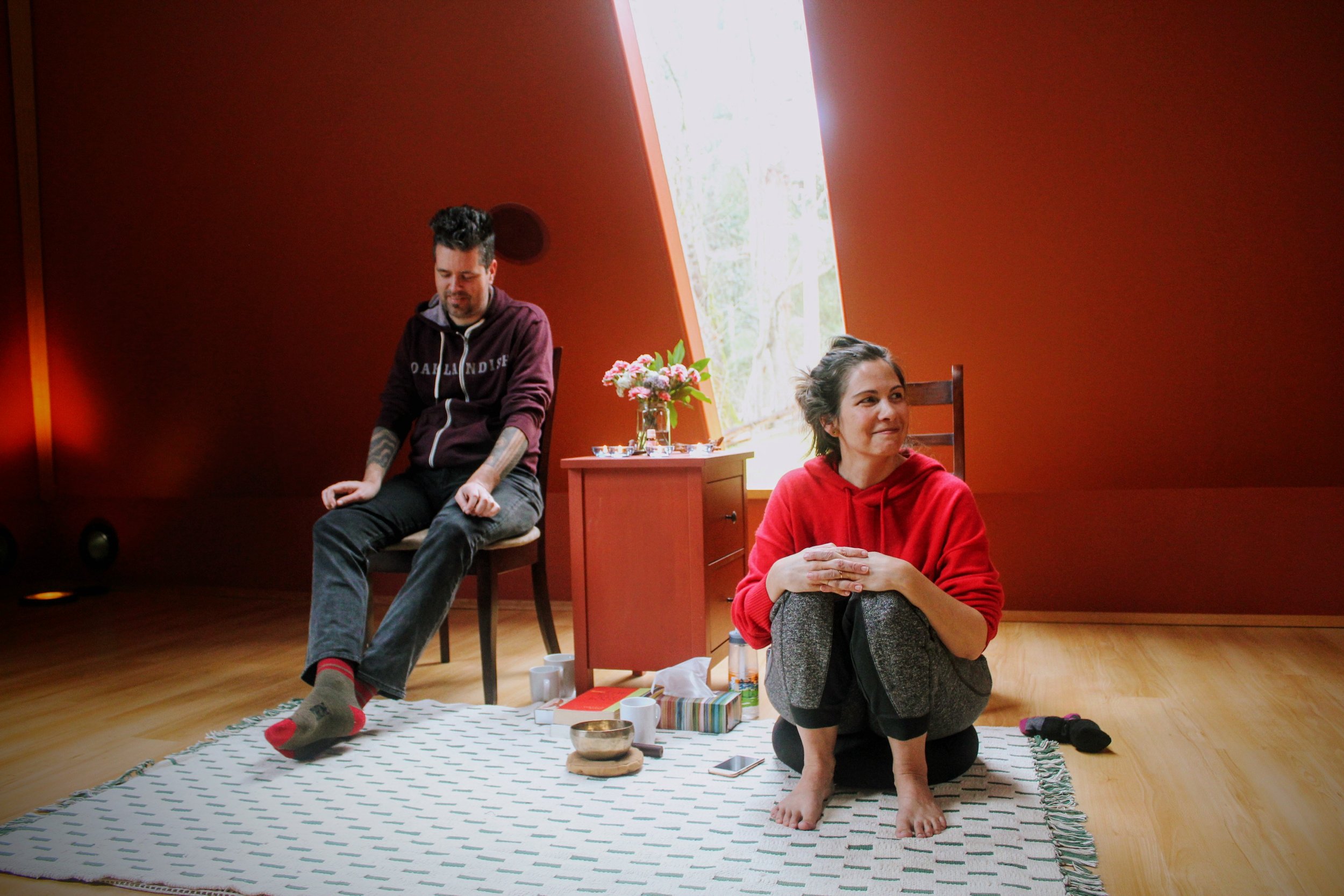 Megan and Chris Teaching.JPG