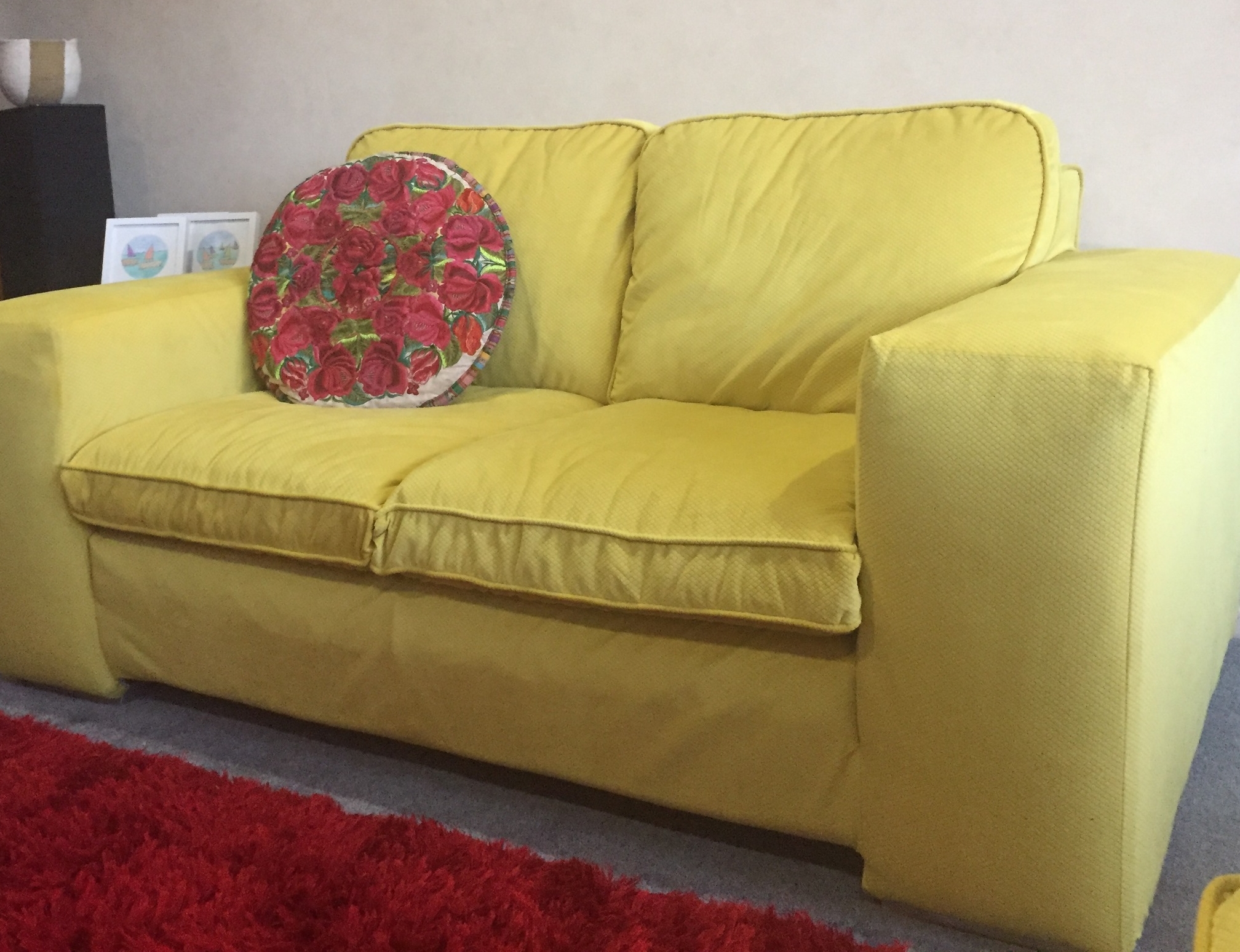 After....I'm thinking a charcoal rug would look amazing.....