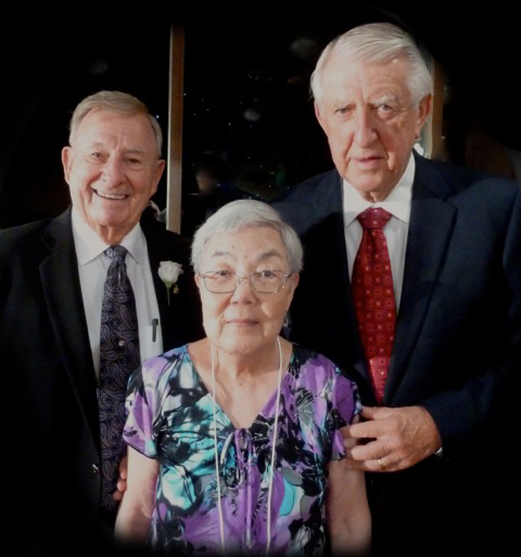 Left to right: Dean White, Chieko Crain, Herman Meinders