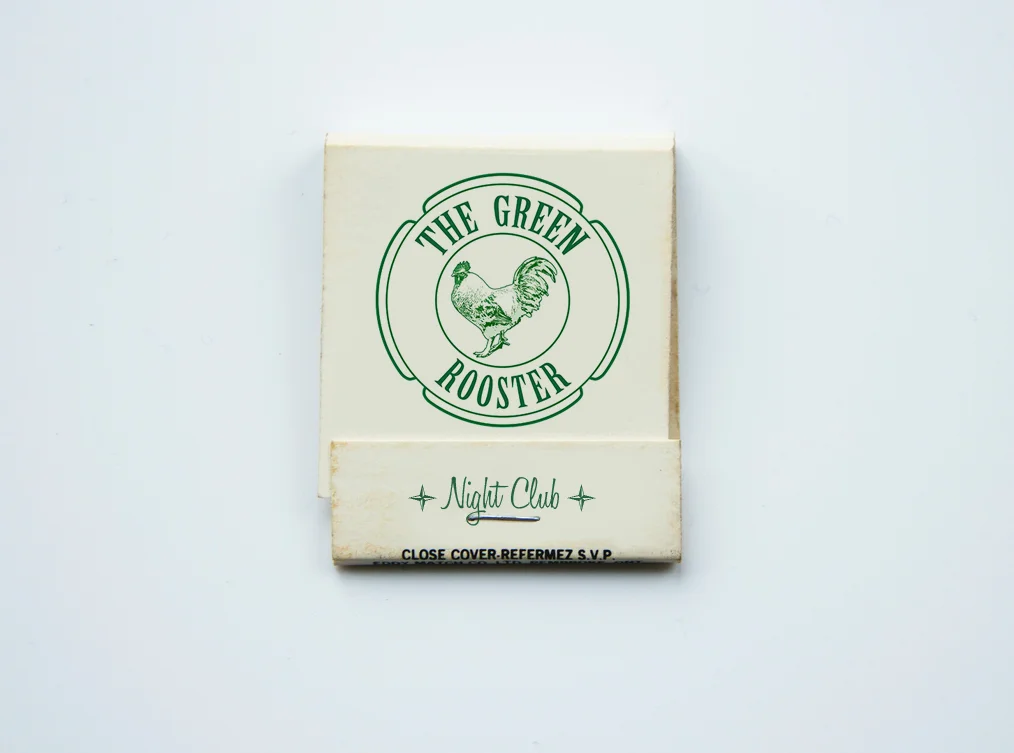 The Green Rooster - Matchbook
