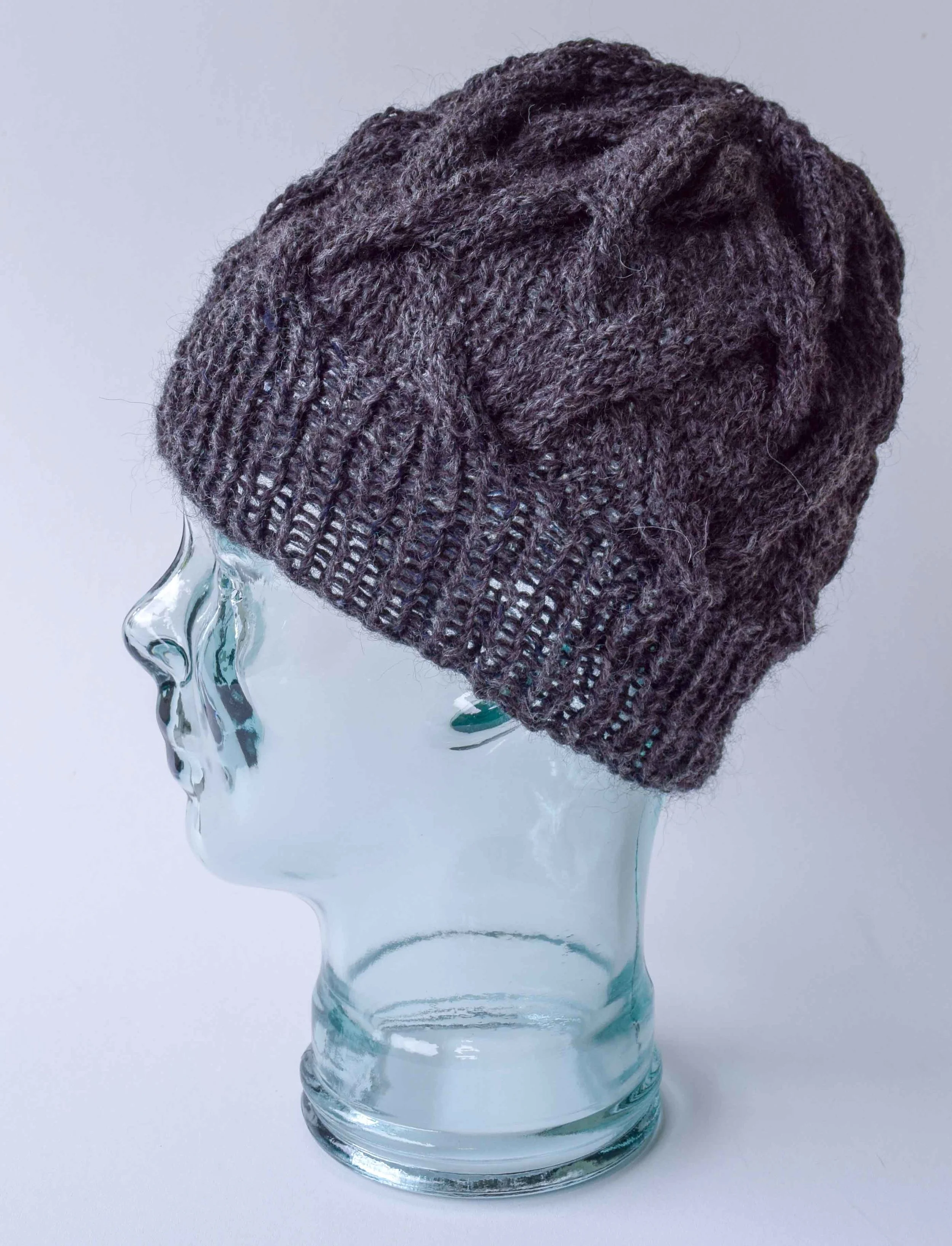 knitted alpaca hat