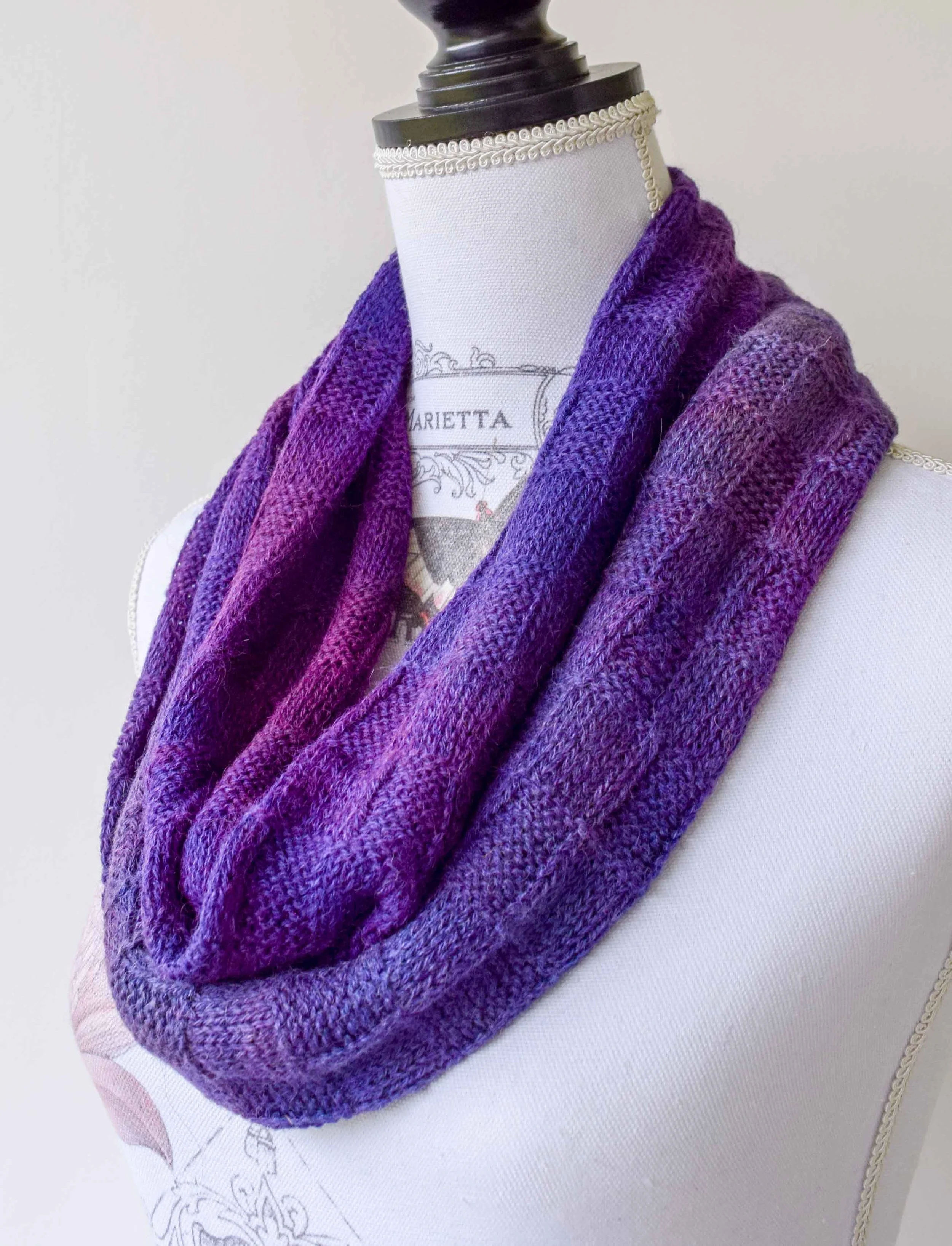 alpaca infinity scarf