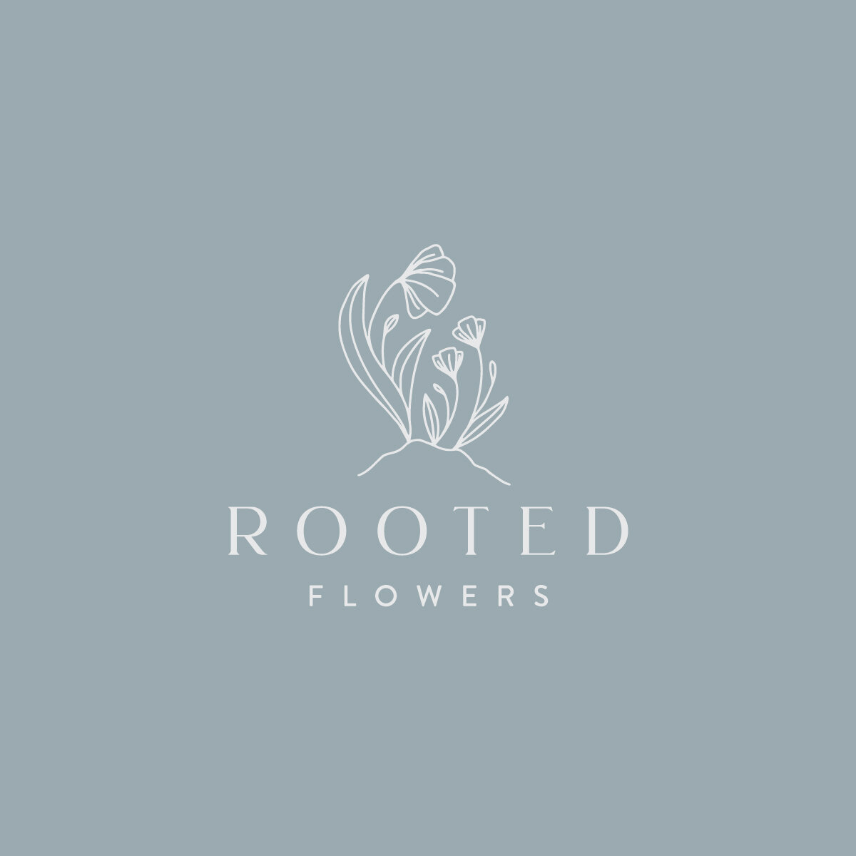 Rooted Flowers Logo - Grey on Blue.jpg