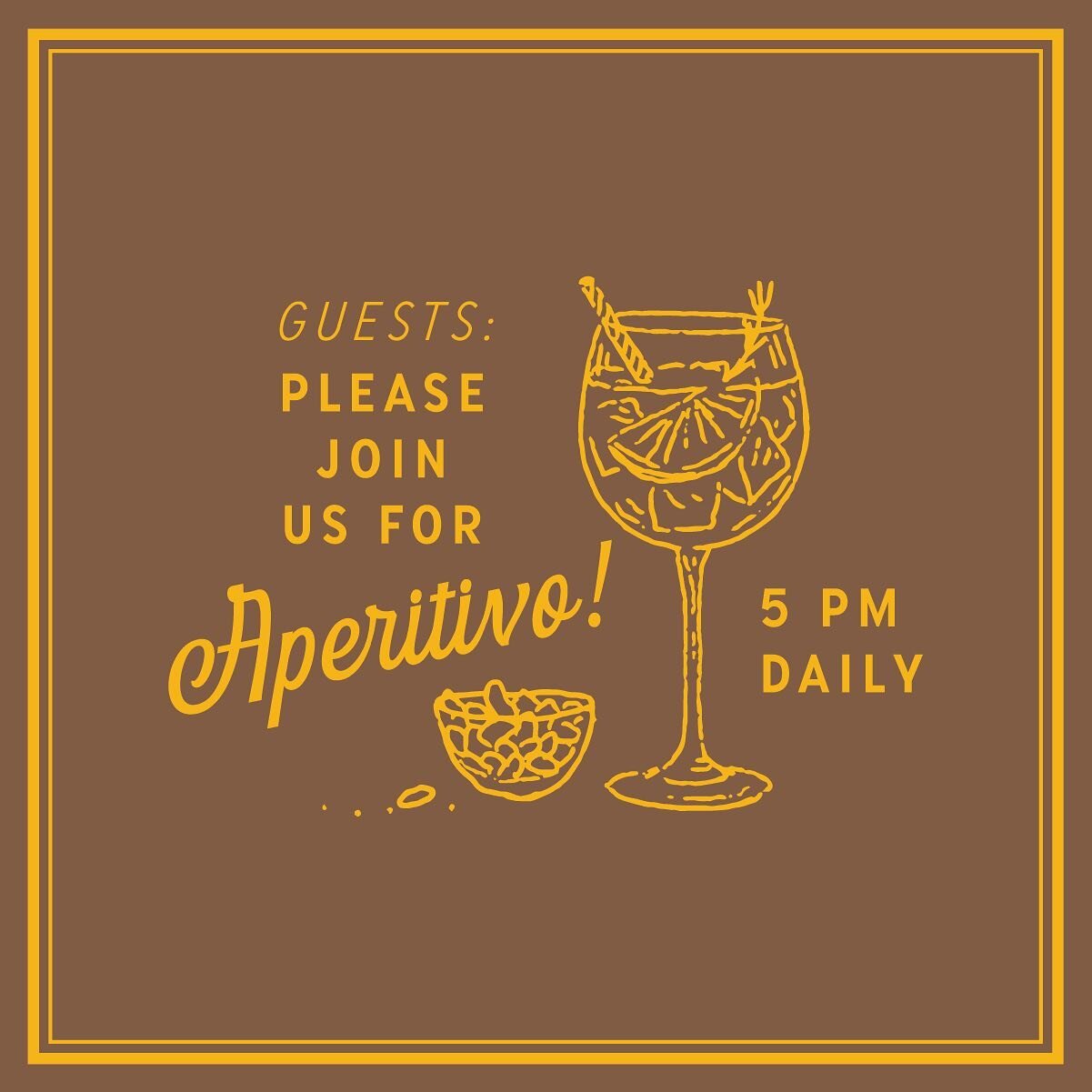 Aperitivo anyone? This illustration for the @goldenrodcountryinn may just be my favorite from our big branding project! Swipe for coaster application 👌🍹Read all about this branding project over on the blog - link in bio!