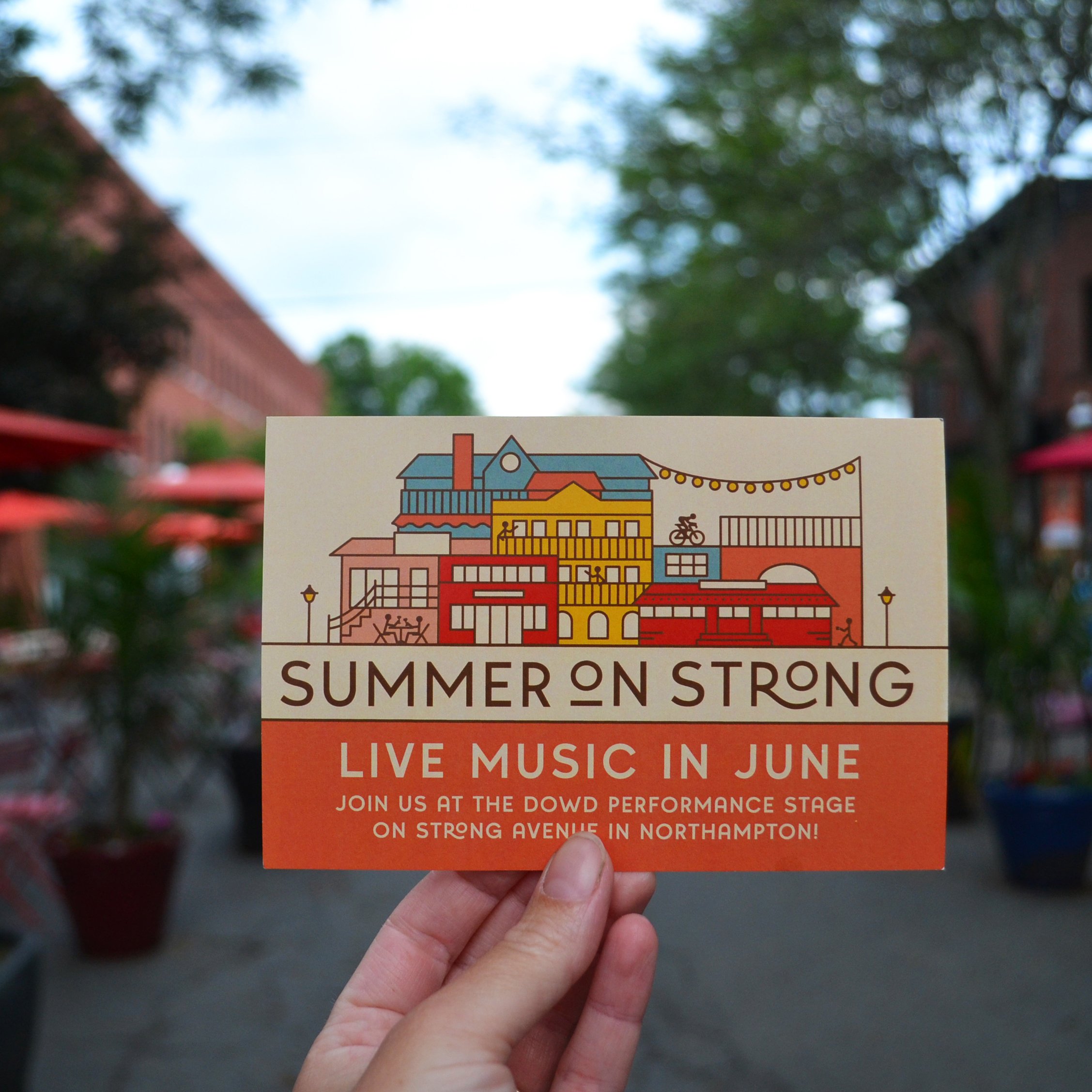 Summer on Strong Postcard square.jpg