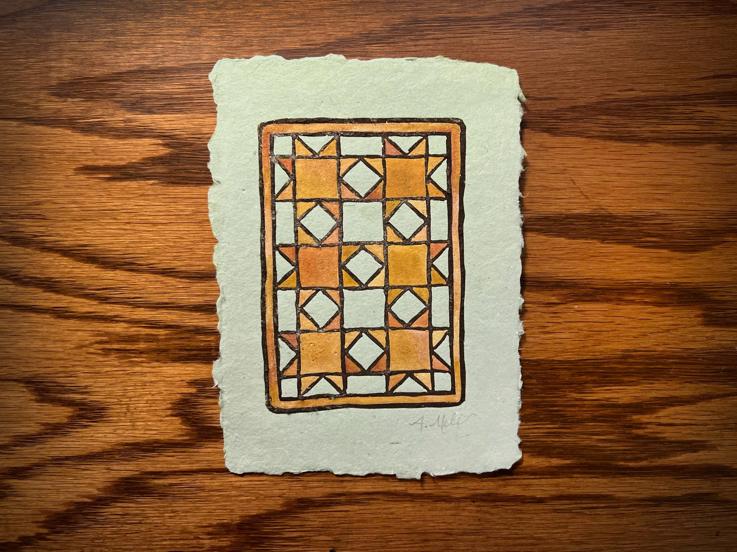 Quilt_Yellow on Blue-Grey.jpg