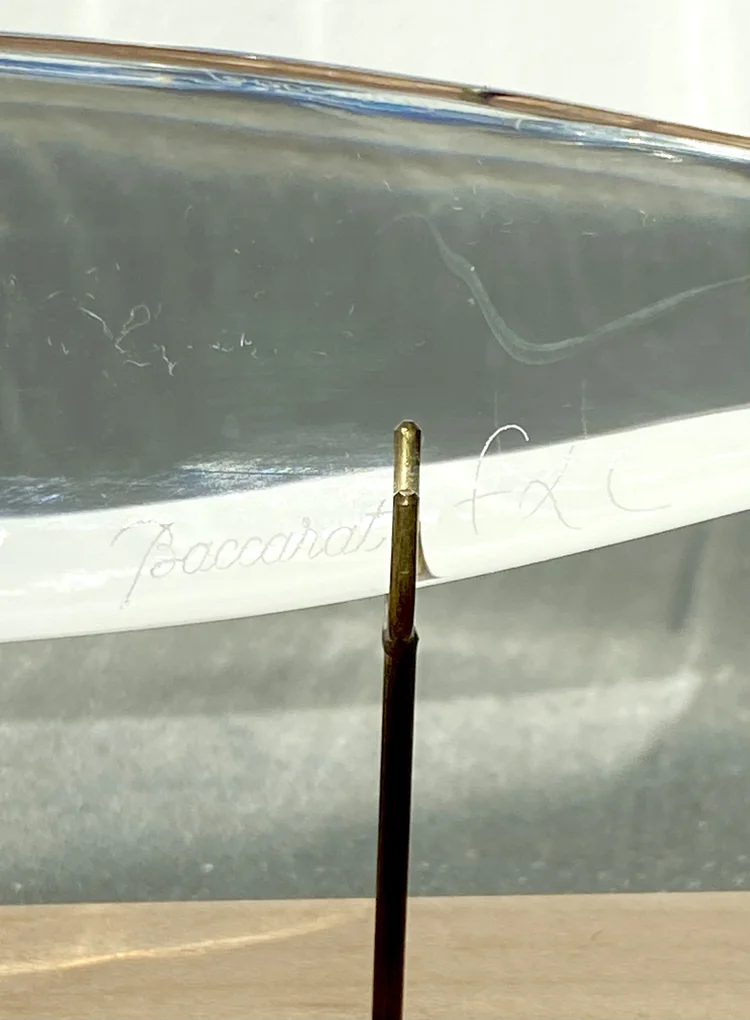 Francois Xavier Lalanne Porcelain Barracuda Fish Baccarat