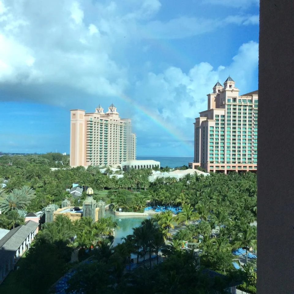 Somewhere under the rainbow...