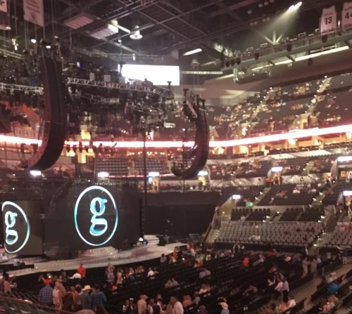 We had great seats! We were in the first row of our section, so no one was blocking our view!