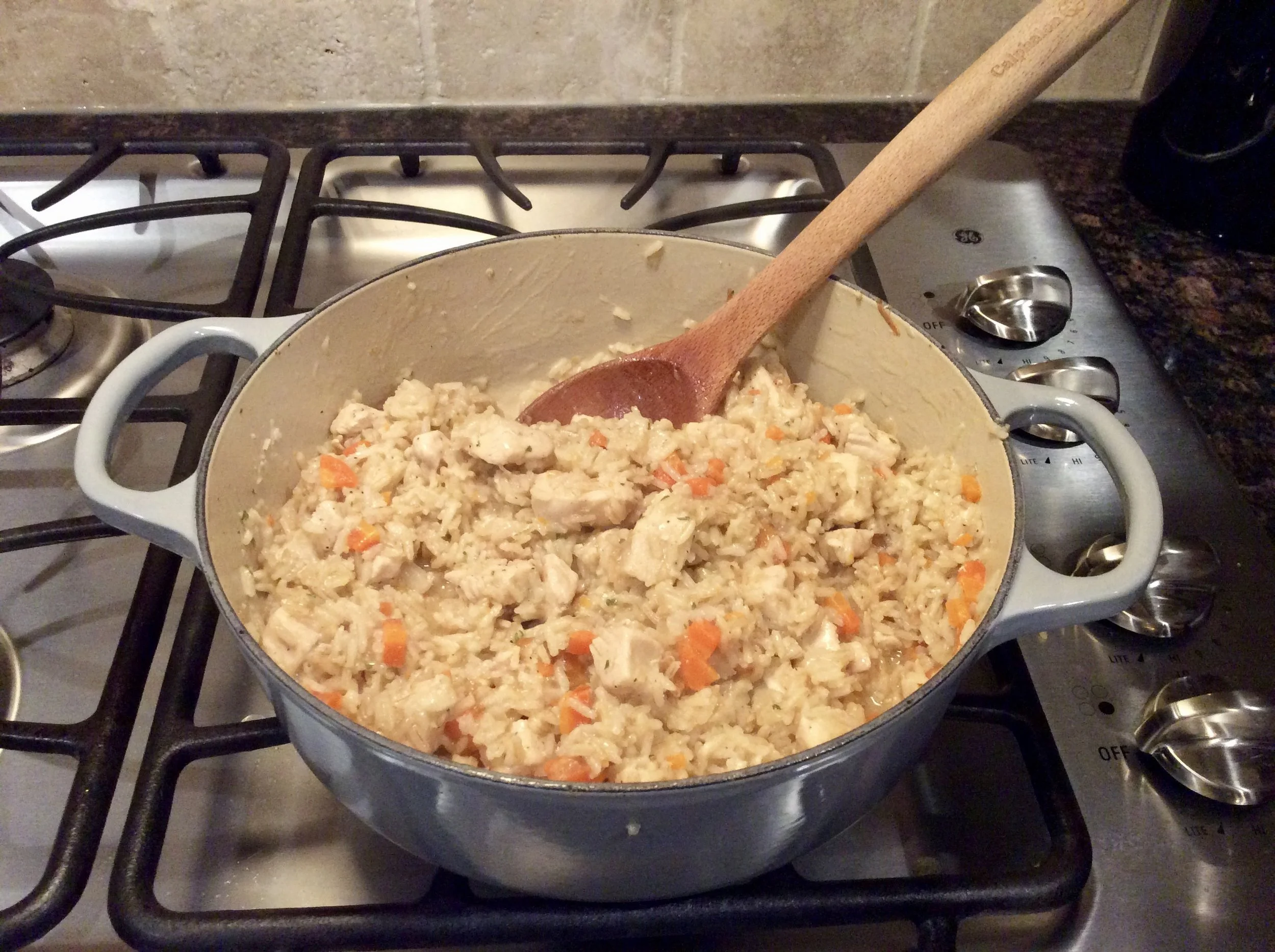 Creamy Chicken & Rice