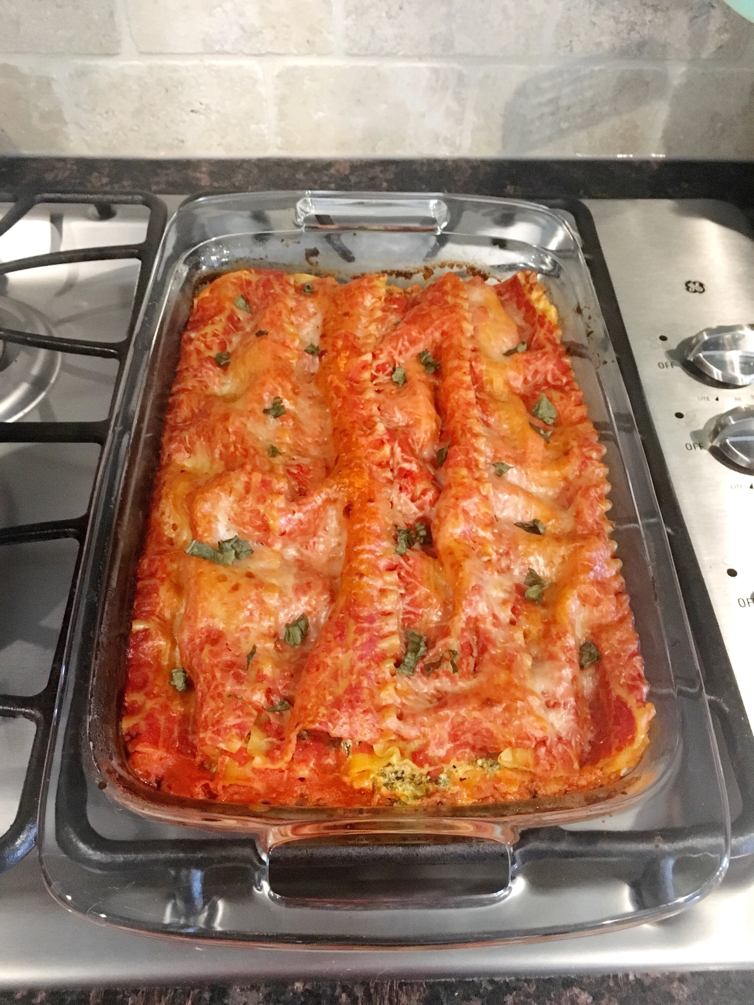 Spinach and Mushroom Lasagna