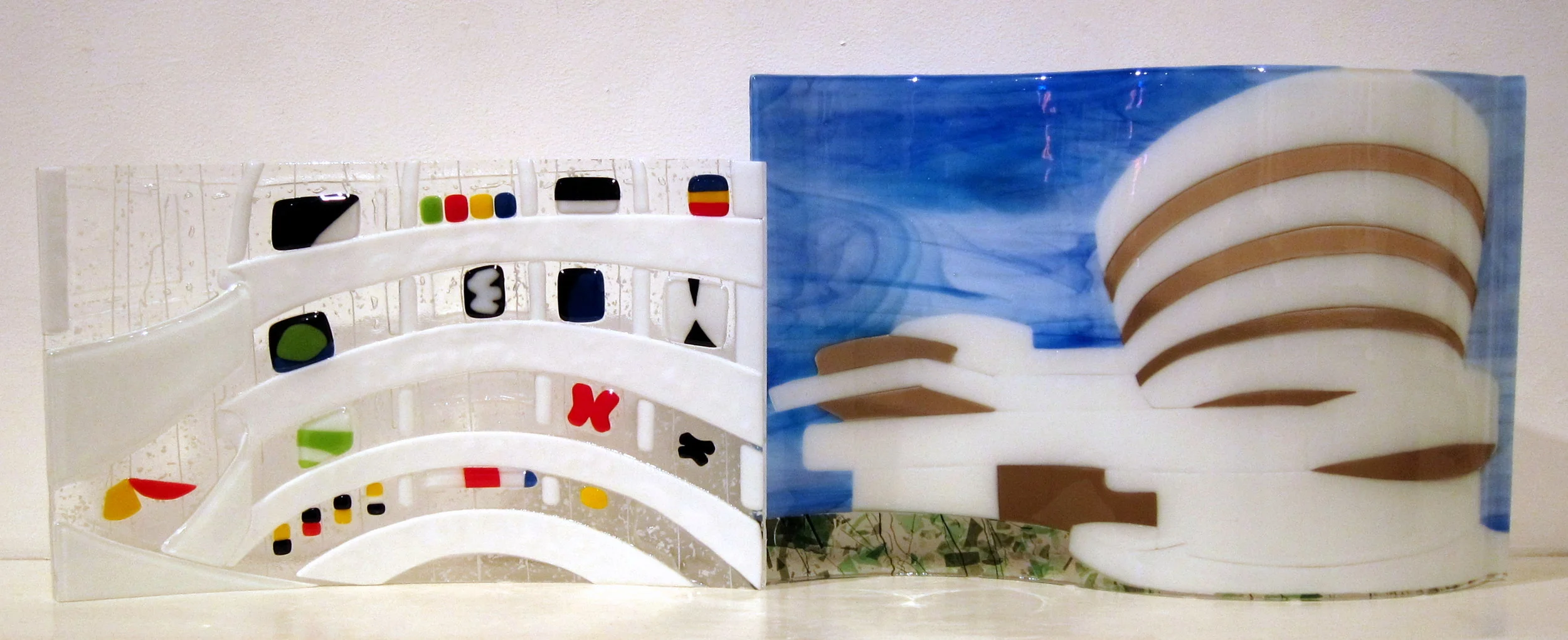 "Solomon R. Guggenheim Museum and Installation View of Ellsworth Kelly: A Retrospective (1996-1997)” ( 2016) 