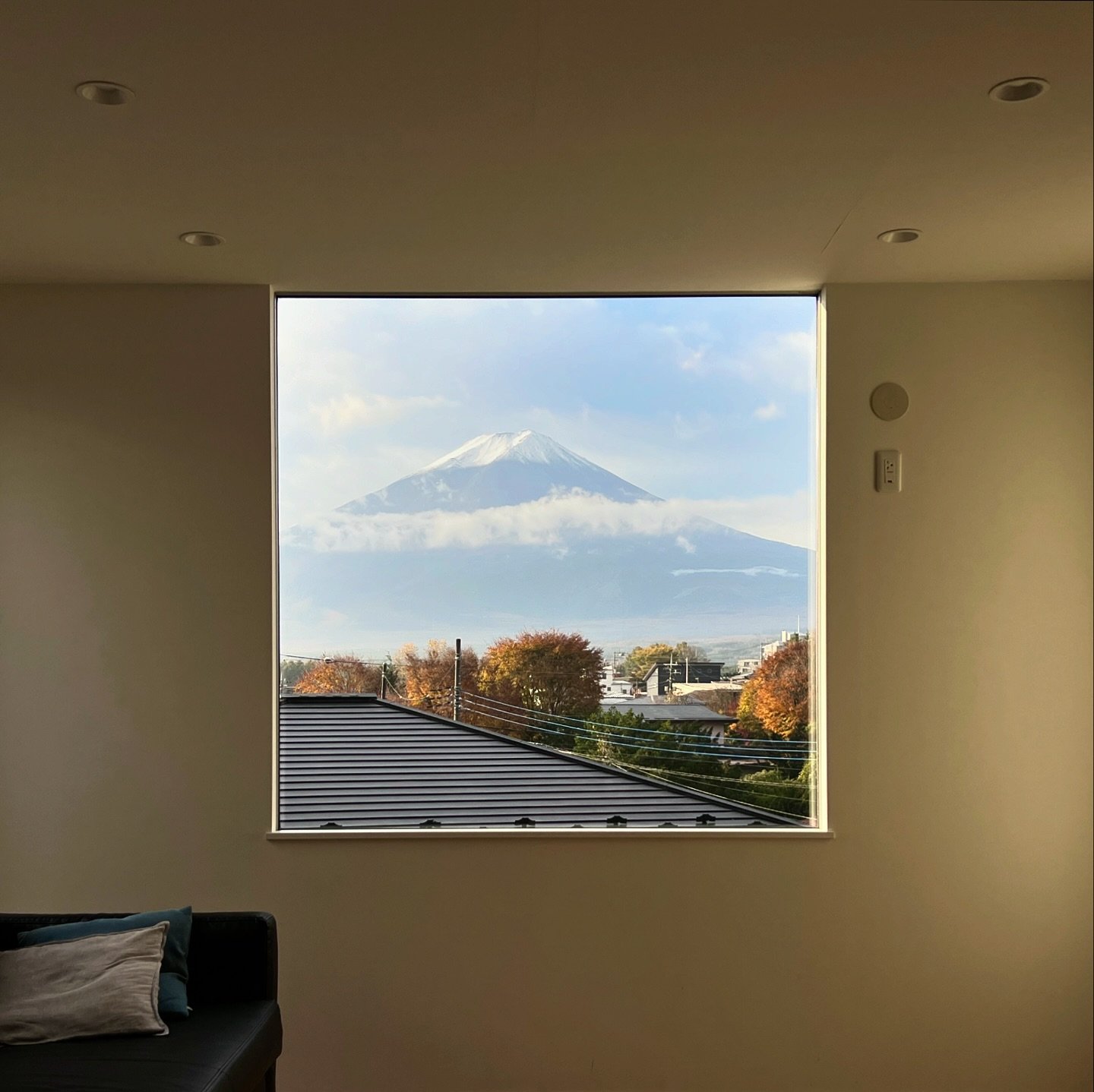 Frame View #mtfuji #frame #morning #wakeup #view #yamanashi #japan