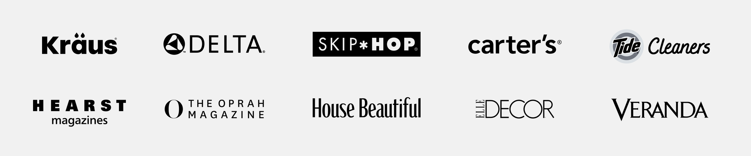 Brands I've Worked With