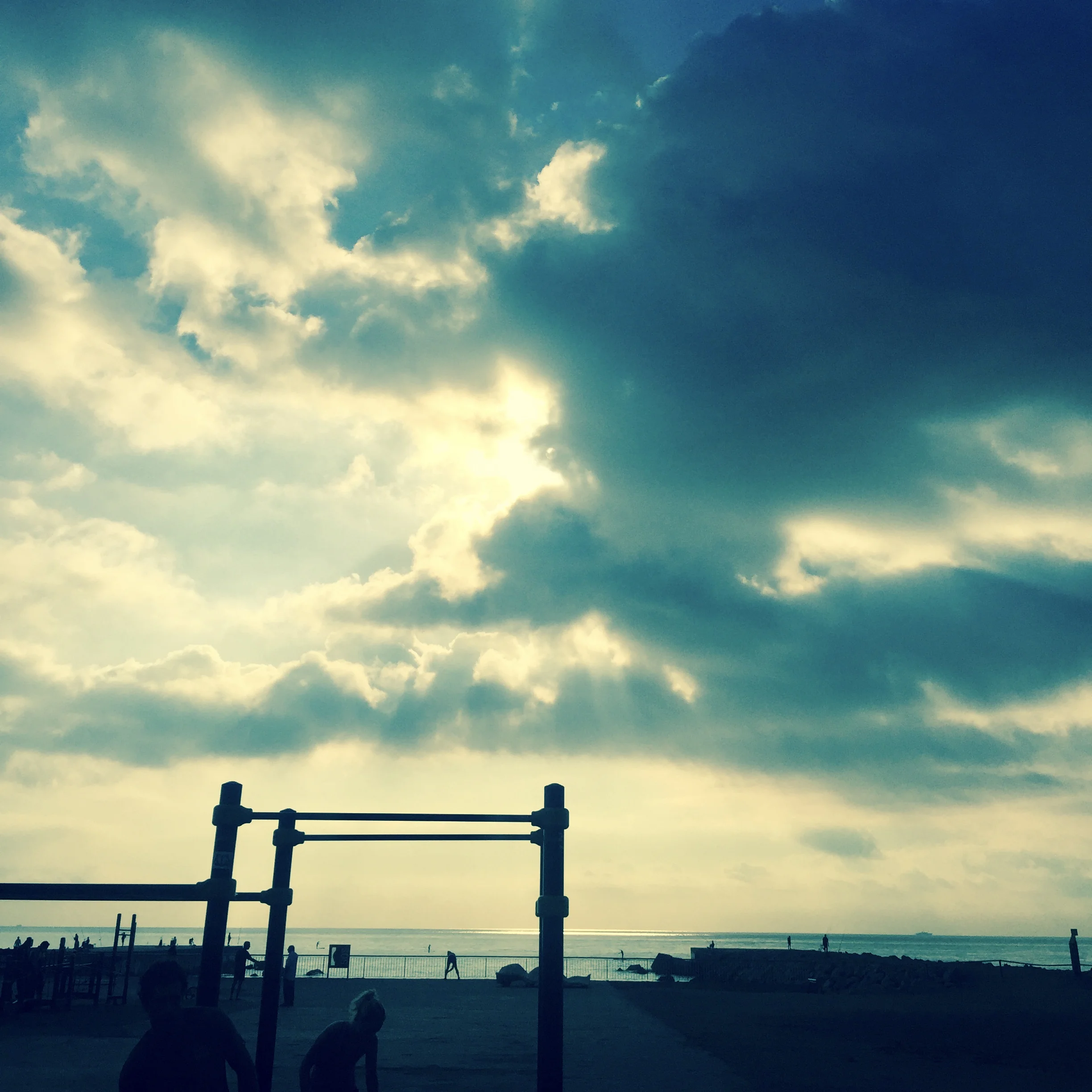  4 October 2016: a fine start to the day in Barcelona 