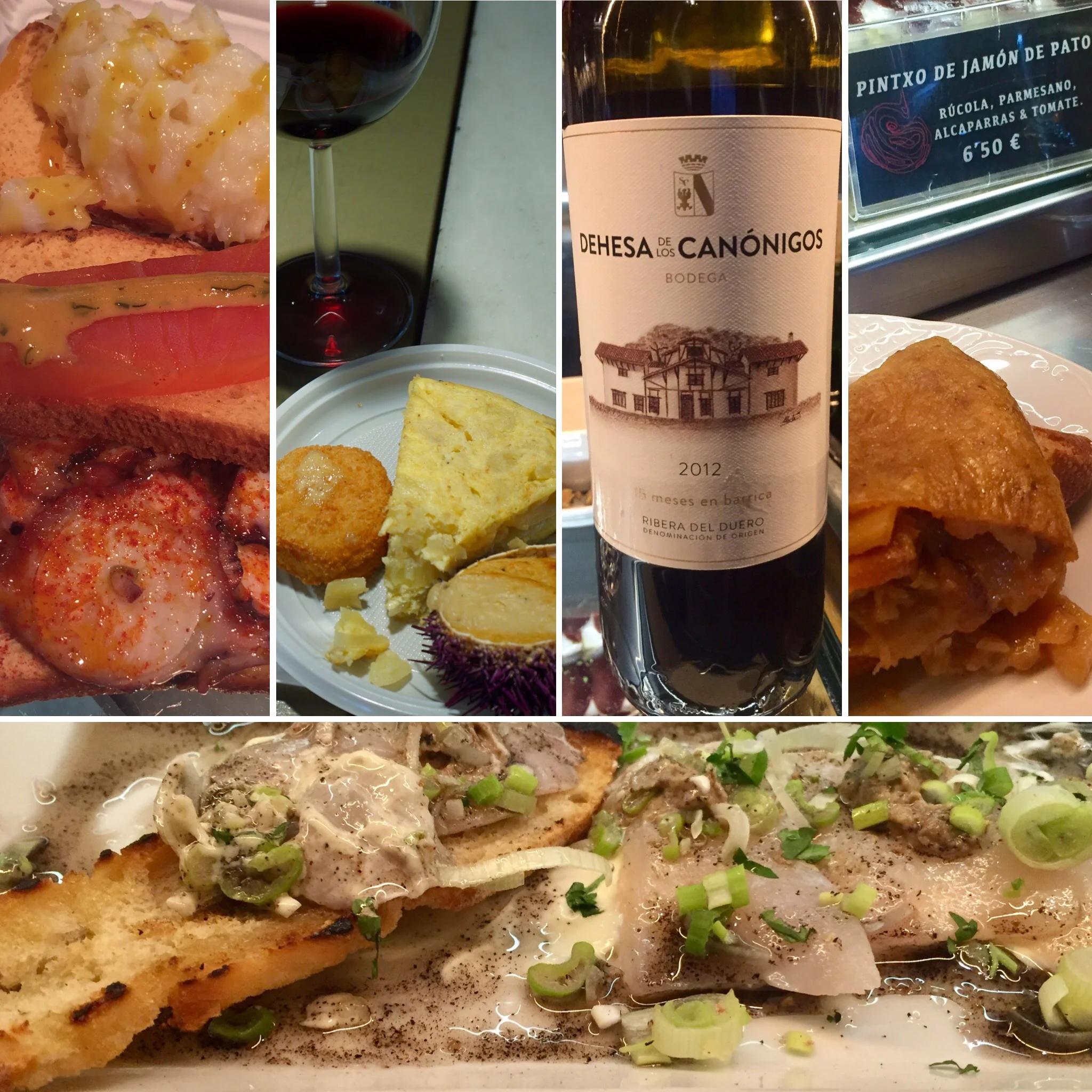  Go to Juana La Loca, get that wine and the ceviche and tortilla above plus the fois gras not pictured 