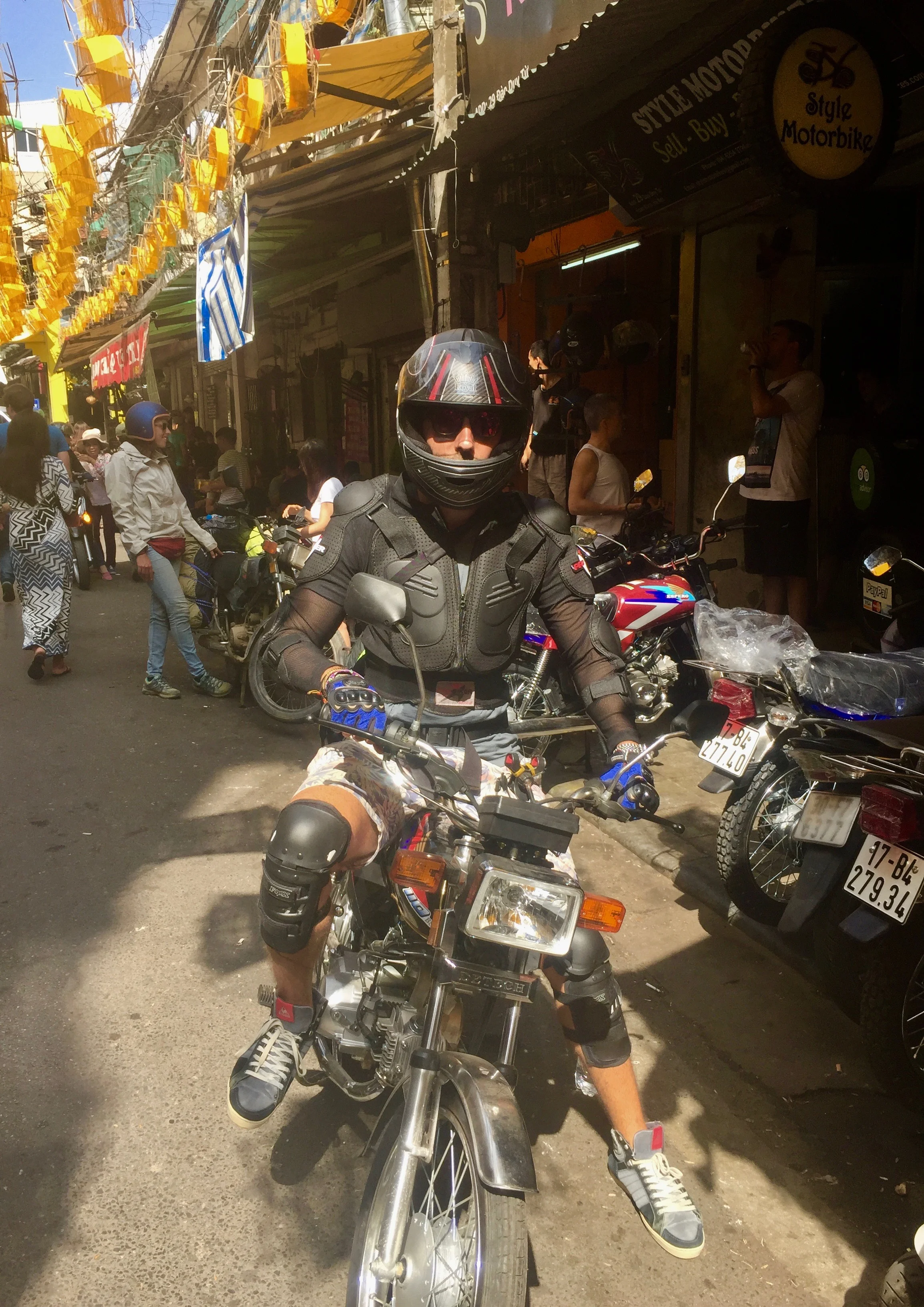  The woman at a hostel in Ninh Binh greeted me with, 